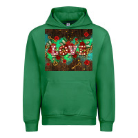 Emerald love  and leopard with keys Urban Hoodie - AdoDesignShop