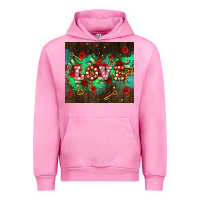 Love  And Leopard With Keys Urban Hoodie | Teevron