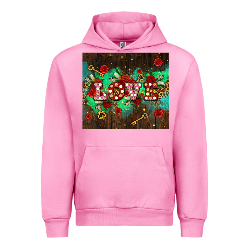 Love  And Leopard With Keys Urban Hoodie by AdoDesignShop | Teevron