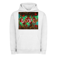 Pigment Lunar Rock love  and leopard with keys Urban Hoodie - AdoDesignShop