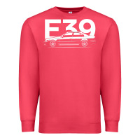 Cardinal E39 5 Series  Car Silhouette Premium Sweatshirt - longCreatives
