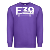 Purple E39 5 Series  Car Silhouette Premium Sweatshirt - longCreatives