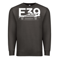 Smoke E39 5 Series  Car Silhouette Premium Sweatshirt - longCreatives