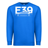 True Royal E39 5 Series  Car Silhouette Premium Sweatshirt - longCreatives