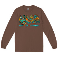 Chestnut peace love thunderbird Long Sleeve Tee - OliviaCreatesArt