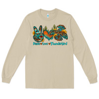 Mushroom peace love thunderbird Long Sleeve Tee - OliviaCreatesArt