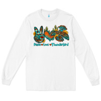 White peace love thunderbird Long Sleeve Tee - OliviaCreatesArt