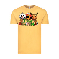 Vintage Mustard merry christmas Vintage Tee - CowGirlArtShop