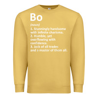 Antique Gold BO Definition Personalized Name Funny Birthday Gift Idea Premium Sweatshirt - longCreatives