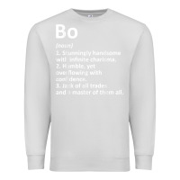 Dove Grey BO Definition Personalized Name Funny Birthday Gift Idea Premium Sweatshirt - longCreatives