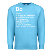 Ocean Blue BO Definition Personalized Name Funny Birthday Gift Idea Premium Sweatshirt - longCreatives