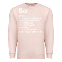 Pale Pink BO Definition Personalized Name Funny Birthday Gift Idea Premium Sweatshirt - longCreatives