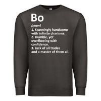 Smoke BO Definition Personalized Name Funny Birthday Gift Idea Premium Sweatshirt - longCreatives