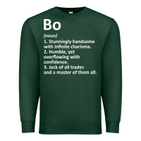 Sports Green BO Definition Personalized Name Funny Birthday Gift Idea Premium Sweatshirt - longCreatives