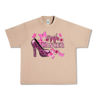 Burro Crush Cancer with high heels Cancer Awareness Urban Heavy Tee - HowdyJamesFarm