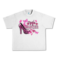Lunar Rock Crush Cancer with high heels Cancer Awareness Urban Heavy Tee - HowdyJamesFarm