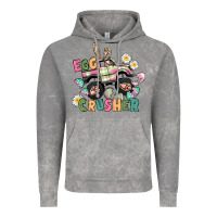 Cloud Rock Egg crusher monster truck Vintage Hoodie - CowGirlArtShop