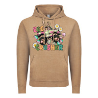 Vintage Coffee Egg crusher monster truck Vintage Hoodie - CowGirlArtShop