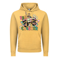 Vintage Mustard Egg crusher monster truck Vintage Hoodie - CowGirlArtShop