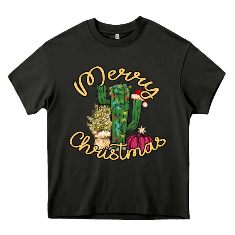 Cactus Christmas Heavy Core Tee by Bettercallsaul | Teevron