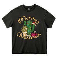 Asphalt Cactus Christmas Heavy Core Tee - Bettercallsaul