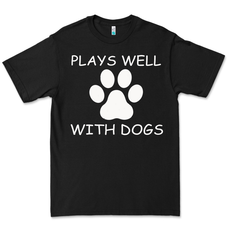 Plays Well With Dogs Premium Tee by Bettercallsaul | Teevron
