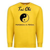 Lemon Tai Chi T, Meditation In Motion, Martial Arts Gift Premium Sweatshirt - longCreatives