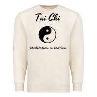 Sandshell Tai Chi T, Meditation In Motion, Martial Arts Gift Premium Sweatshirt - longCreatives