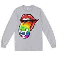 Moon Dust Pride LGBT Sign Tongue Long Sleeve Tee - Jasminsmagicworld
