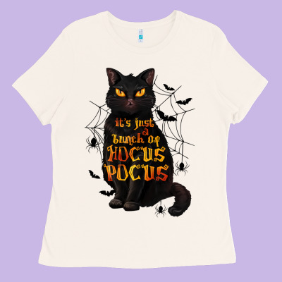 It's Just A Bunch Of Hocus Pocus Ladies Tee Designed By Texasbilliewilder