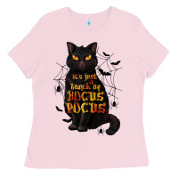 Bubblegum Pink It's Just a Bunch of Hocus Pocus Ladies Tee - texasbilliewilder