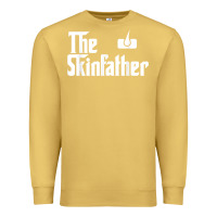 Antique Gold The Skin Father Funny Dermatology Dermatologist Gift Premium Sweatshirt - longCreatives