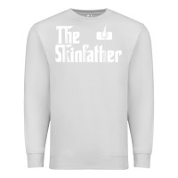 Dove Grey The Skin Father Funny Dermatology Dermatologist Gift Premium Sweatshirt - longCreatives