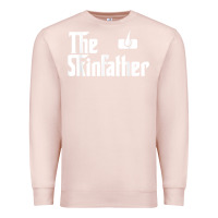Pale Pink The Skin Father Funny Dermatology Dermatologist Gift Premium Sweatshirt - longCreatives