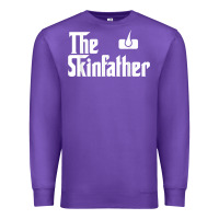 The Skin Father Funny Dermatology Dermatologist Gift Premium Sweatshirt | Teevron
