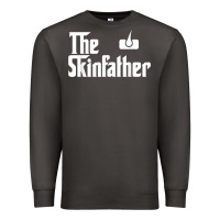 Smoke The Skin Father Funny Dermatology Dermatologist Gift Premium Sweatshirt - longCreatives