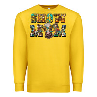 Lemon show mom brown calf eye glasses Premium Sweatshirt - BarkalooDesign