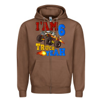 Chestnut i'am six truck yeah Zipper Hoodie - Artiststas