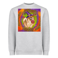 Halloween Pomeranian Dog Heavyweight Sweatshirt | Teevron