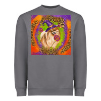 Storm Halloween Pomeranian Dog Heavyweight Sweatshirt - LillyAllenDesigns