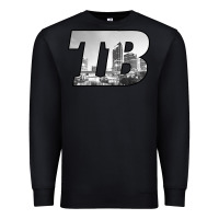 Black TB Tampa Bay City Skyline of Tampa Bay, Florida Premium Sweatshirt - longCreatives