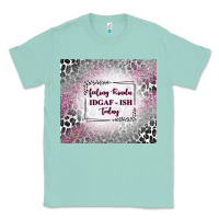 Seafoam feeling kinda idgaf ish today with leopard Classic Tee - TumblerDesignByShophia
