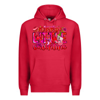 Cardinal Mommy's Little Valentine Premium Hoodie - CowhideDigitalArt
