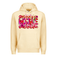 Pina Colada Mommy's Little Valentine Premium Hoodie - CowhideDigitalArt