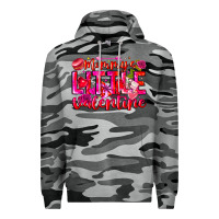 Slate Camo Mommy's Little Valentine Premium Hoodie - CowhideDigitalArt