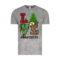 Cloud Rock love nurse life christmas Vintage Tee - CowGirlArtShop