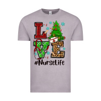 Vintage Zinc love nurse life christmas Vintage Tee - CowGirlArtShop