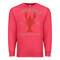 Cardinal Louisiana Crawfish T Laissez le bon temps rouler Premium Sweatshirt - longCreatives