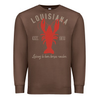 Chestnut Louisiana Crawfish T Laissez le bon temps rouler Premium Sweatshirt - longCreatives