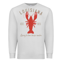 Dove Grey Louisiana Crawfish T Laissez le bon temps rouler Premium Sweatshirt - longCreatives
